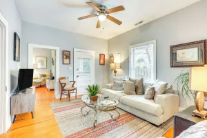 Image of 1 Mi to Dtwn Wilmington: Quiet Cottage w/ Deck