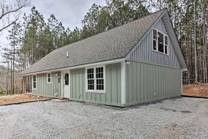 Image of Peaceful Family Cabin on 10 Acres with Game Room!