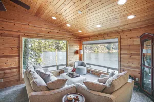 Image of Spokane River Access & Fire Pit: Post Falls Cabin