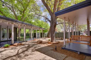 Image of Mid-Century Modern Home with Fire Pit and Gas Grill!