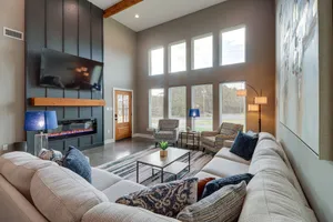 Image of Chic Arkansas Retreat w/ Patio, Grill & Fire Pit!