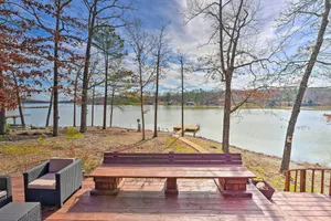Image of Lakefront Vacation Rental with Deck and 2 Docks!