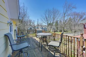 Image of < 1 Mi to Old Town Lansing: Home w/ Furnished Deck