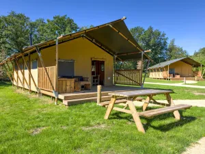 Image of Glamping Tent With Kitchen Near Zwolle