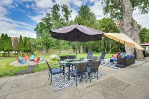 Image of Waterfront Wallkill Duplex Home with Fire Pits!