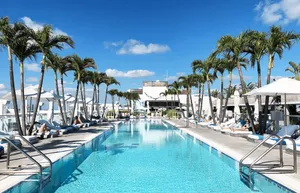 Image of 1 Hotel 1 Bedroom 1 and Half Bathroom Beachfront Residence With Balcony