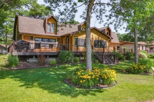 Image of Large Home on Lake Edward with Deck and Fire Pit!