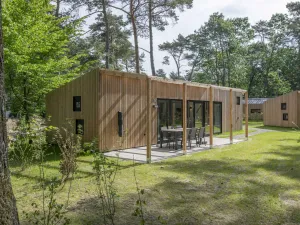 Image of Nice Chalet With air Conditioning, in a Holiday Park at 12 km. From Eindhoven