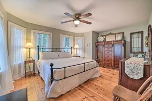 Image of Waterfront Cheboygan Home with Fire Pit