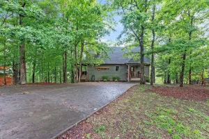 Image of Mountain Getaway With Hot Tub & Game Room 4 Bedroom Cabin