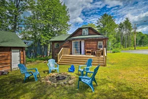 Image of Rustic Caroga Lake Retreat Fish, Hike and Ski!