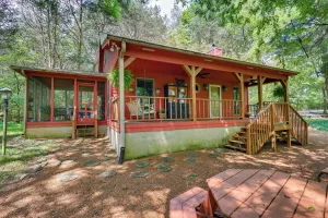 Image of Serene Cabin with Riverfront Views and Access!