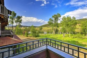 Image of Chic Pagosa Springs Condo with Porch - Walk to Shops