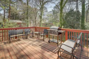 Image of Stone Mountain Vacation Rental with Deck!