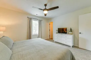 Image of Pet-Friendly Mooresville Escape with Fenced Yard and Lake Access