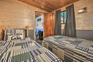 Image of Pequot Lakes Cabin with Dock on Loon Lake!