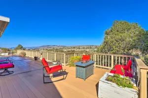 Image of Retro House with Deck and Arroyo Grande View