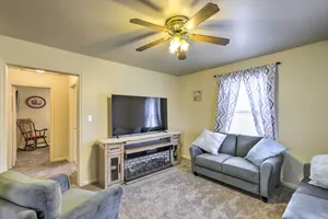 Image of Cozy Helper Home with Fenced Yard, Pets Welcome