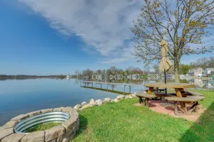 Image of Lakefront Gem w/ Watercrafts & Dock in Coldwater!