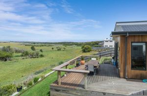 Image of Modern Coastal Escape - Pet Friendly with Fireplace