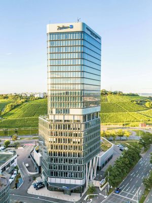 Image of Radisson Blu Hotel at Porsche Design Tower Stuttgart