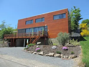 Image of Lovely modern cottage with sauna bubble baths