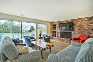 Image of 1/2 Mi to Beach: Hyannis Port Gem w/ BBQ & Views