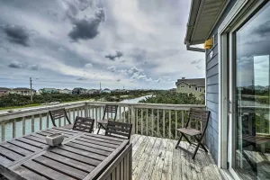 Image of Avon Home on the Channel with Hot Tub and Deck!