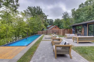 Image of Riverfront Appleton Home with Pool and Boat Dock!