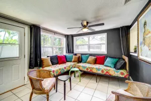 Image of Vero Beach Vacation Rental Pool and Putting Green!