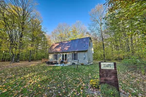 Image of Secluded and Rural Frederic Home with Barn on 25 Acres