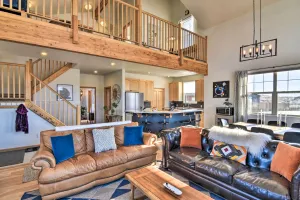 Image of 503 Mountain Loft with Views 1 Mi to Dwtn Fairplay!