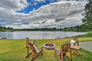 Image of Stylish Olympia Home with Private Boat Dock!