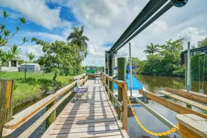 Image of Riverfront Fort Myers Home w/ Boat Dock!