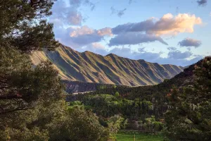 Image of Mountain Retreat with Deck Ski, Soak, Golf and Hike!