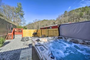 Image of Bring a Pet Smoky Mtn Vacation Rental with Yard!