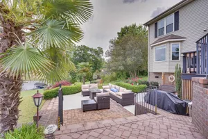 Image of Dock and Kayaks Lakefront Roanoke Rapids Home