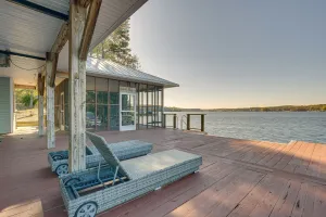 Image of Cozy Lakefront Cabin in Semora w/ Large Dock!
