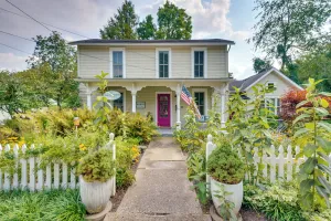 Image of The Porch House Located in Historic Village
