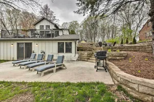 Image of Big Cedar Lake House Views, 100 Ft to Water!