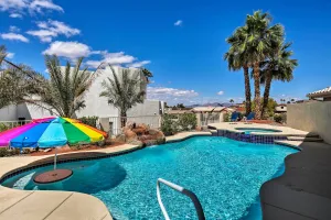 Image of 3 Mi to Lake Havasu Luxe Home with Pool and Spa!