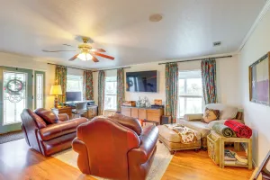 Image of Sidney Ranch Retreat on 92 Acres w/ Horses & Cows