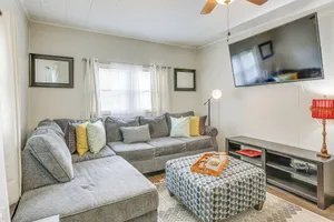 Image of Cozy Mullins Retreat w/ Backyard & Covered Porch!