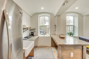 Image of Walk to Waterfront: Chic Hudson Valley Garden Apt