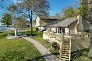 Image of Shared Boat Ramp: Waterfront Home in Grove