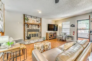 Image of Cozy Ruidoso Condo with Deck about 2 Mi to Cedar Creek!