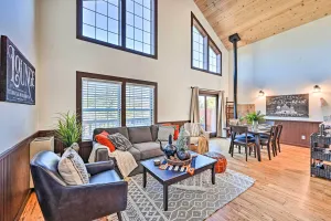 Image of Inviting Julian Home with Scenic View and Hot Tub