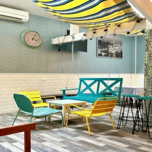 Image of trendy hostel