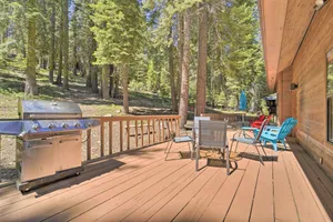 Image of Wraparound Deck and Pool Access Truckee Cabin