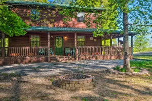 Image of Lake House with Hot Tub and Fire Pit - 1 Mi to Marina!
